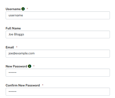 signup